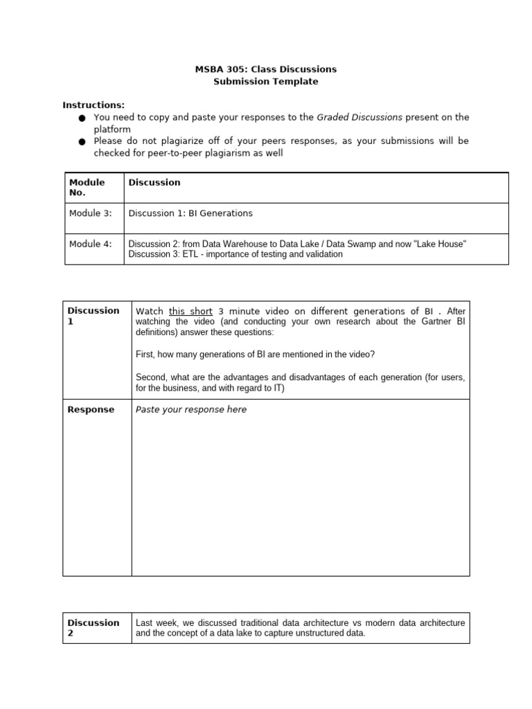 Submission+Template+ +Graded+Discussions+Week2+ | PDF