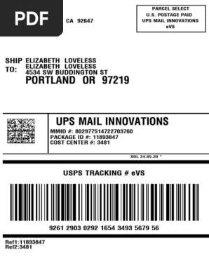 Shipping Label A263998432