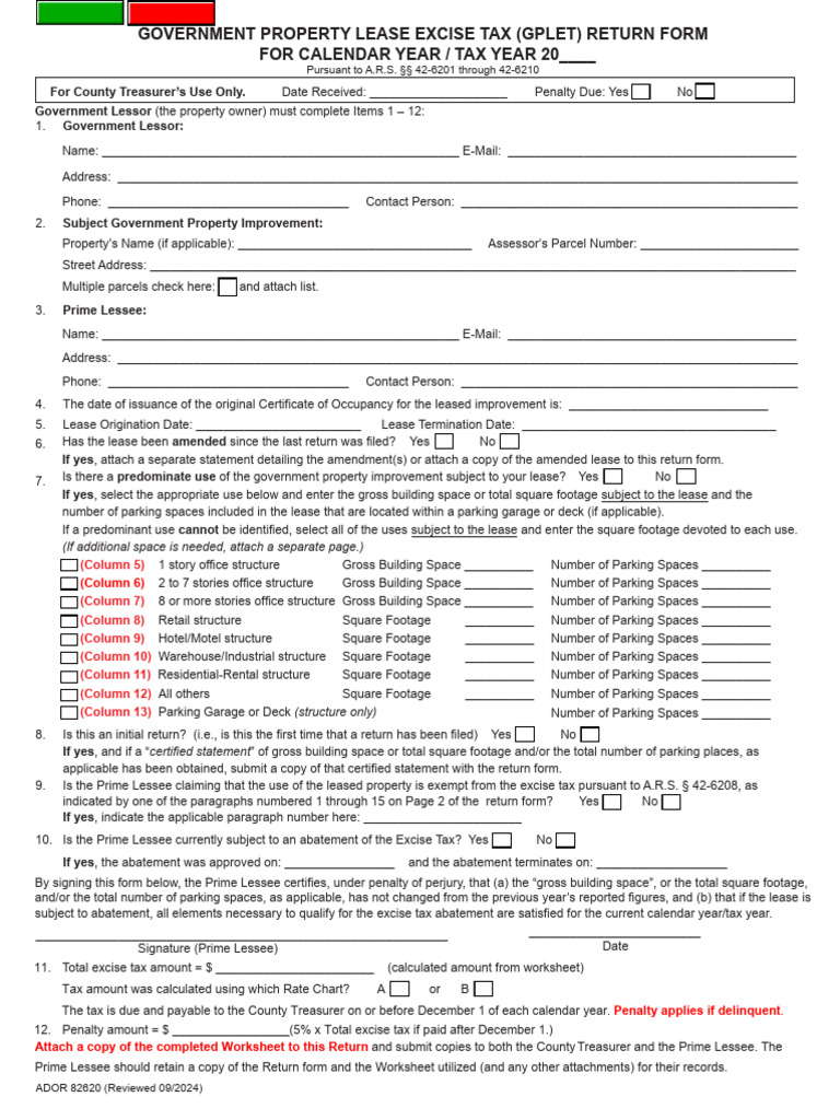 Gp Let Return Form | PDF | Lease | 501(C) Organization