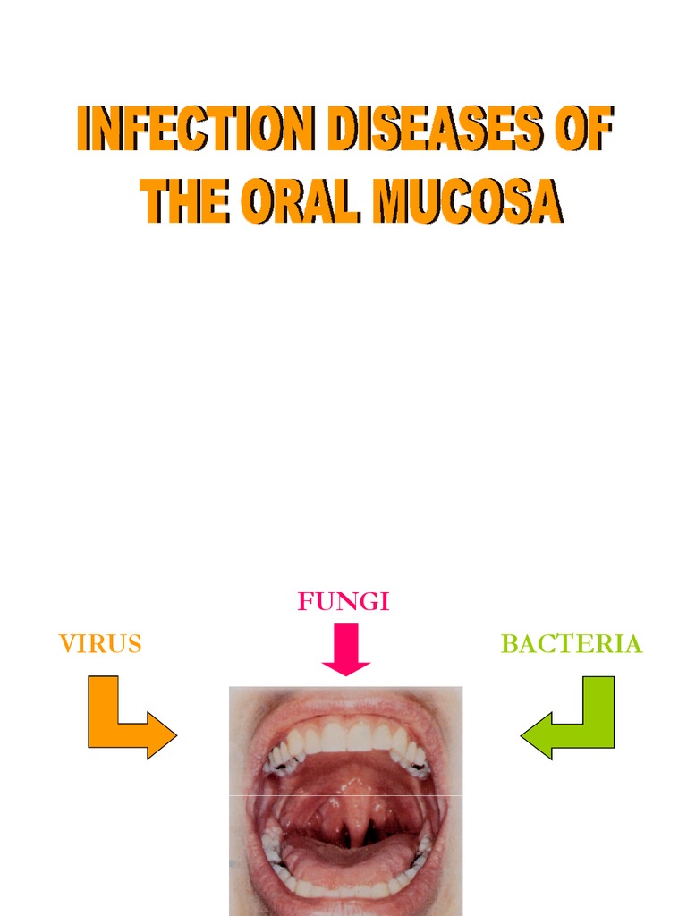 Oral Mucosa Infections Overview | PDF