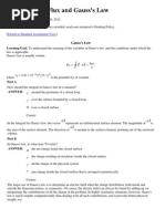 MP EM Ass 4: Electric Flux and Gauss's Law