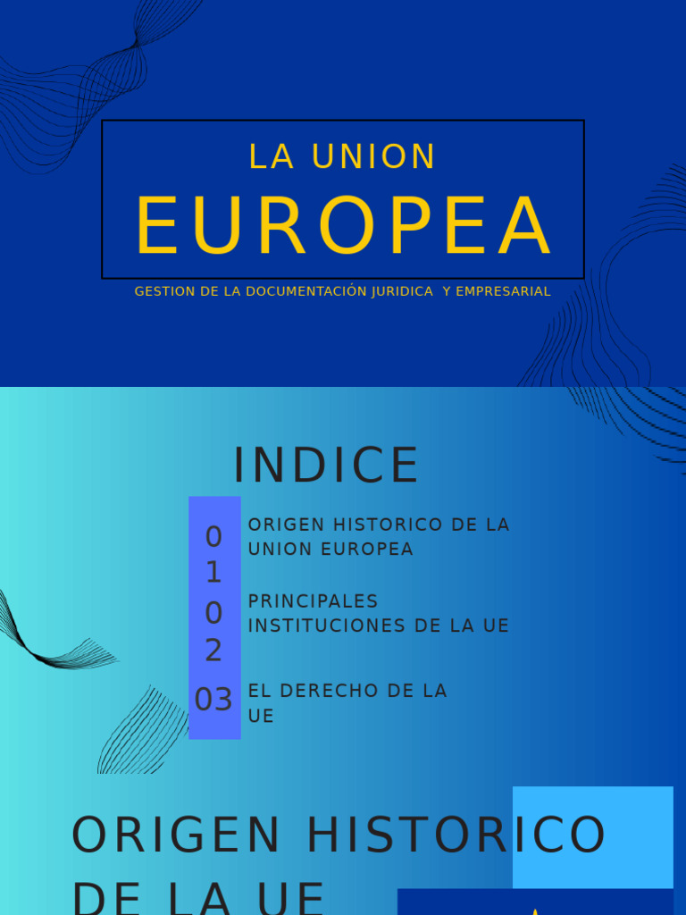 Historia e Instituciones de la UE | PDF | Unión Europea | Justicia