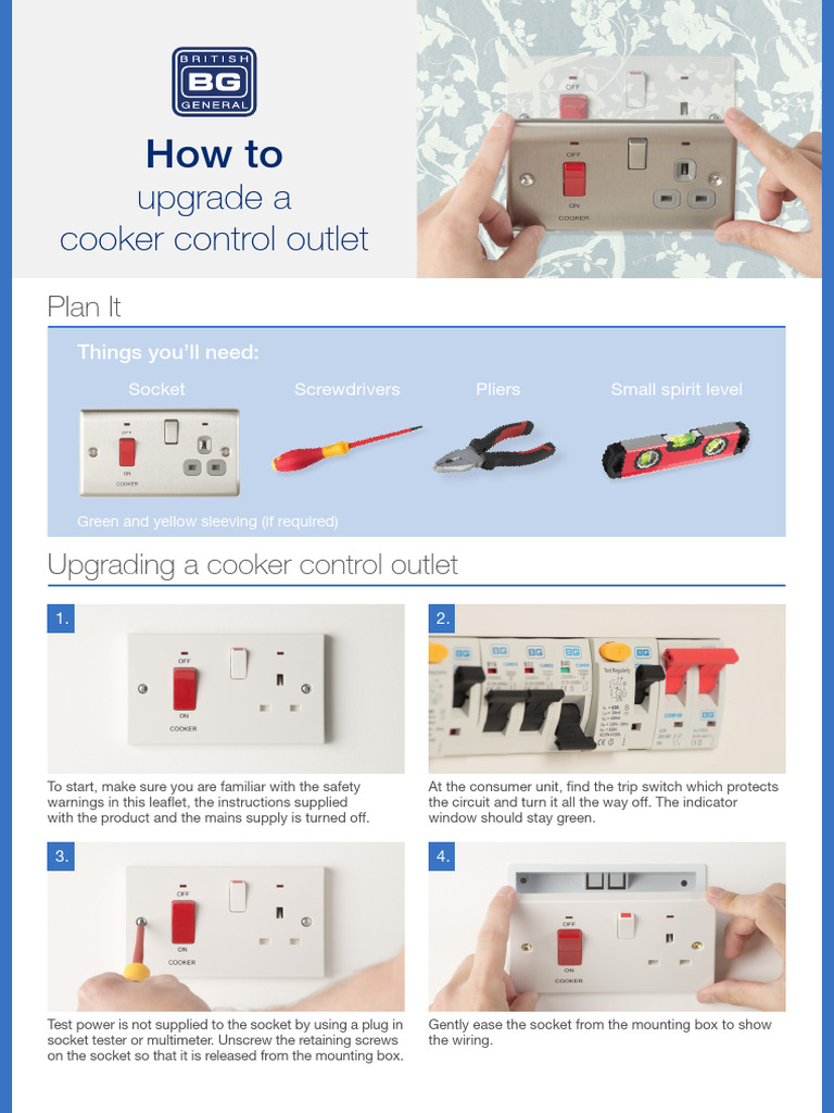 Upgrade Your Cooker Control Outlet | PDF | Electrical Connector ...