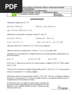 Exercícios Resolvidos de Vetores | PDF | Vetor euclidiano | Triângulo