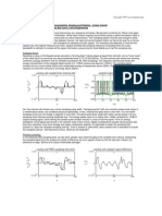 Analog and Sampled Time Domain Plot Sampled Signal Frequency Plot