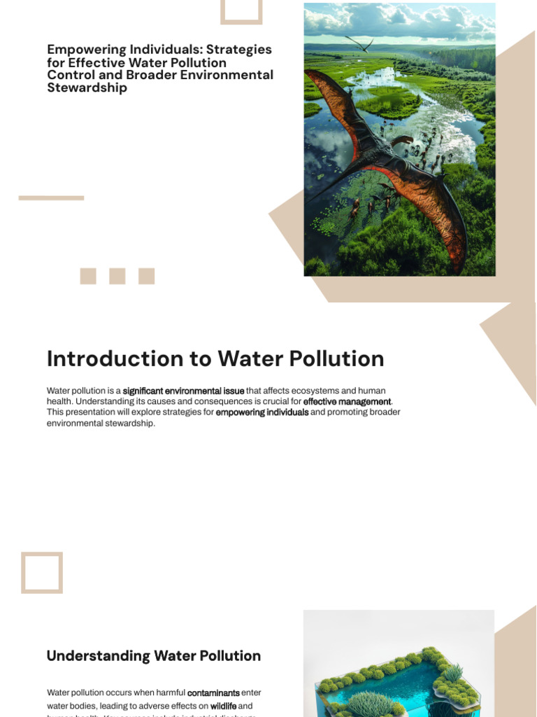 Slidesgo Empowering Individuals Strategies For Effective Water ...