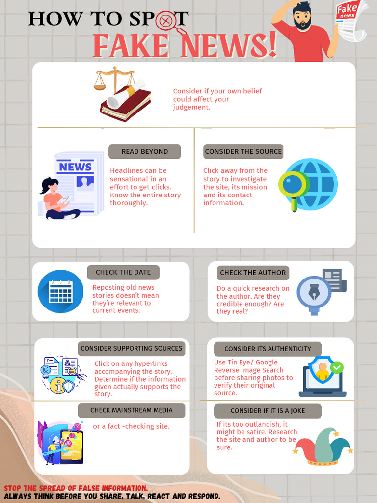 Spotting Fake News: A Quick Guide | PDF