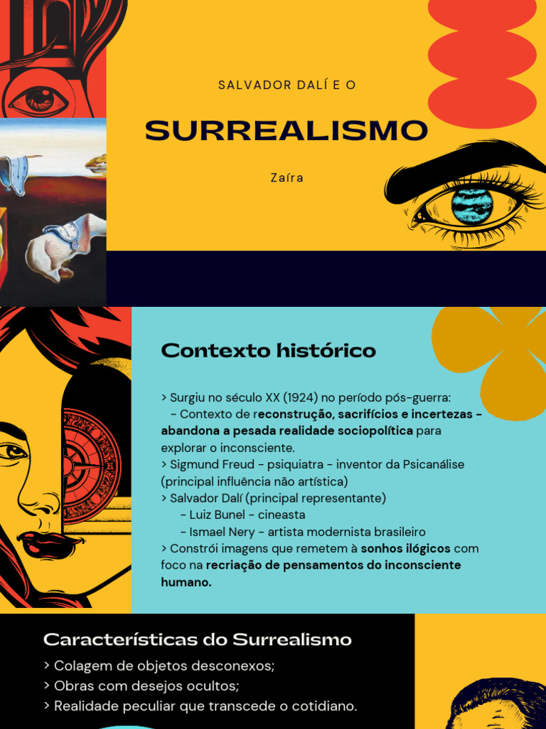 Salvador Dalí e o Surrealismo: Contexto Histórico | PDF | Arte