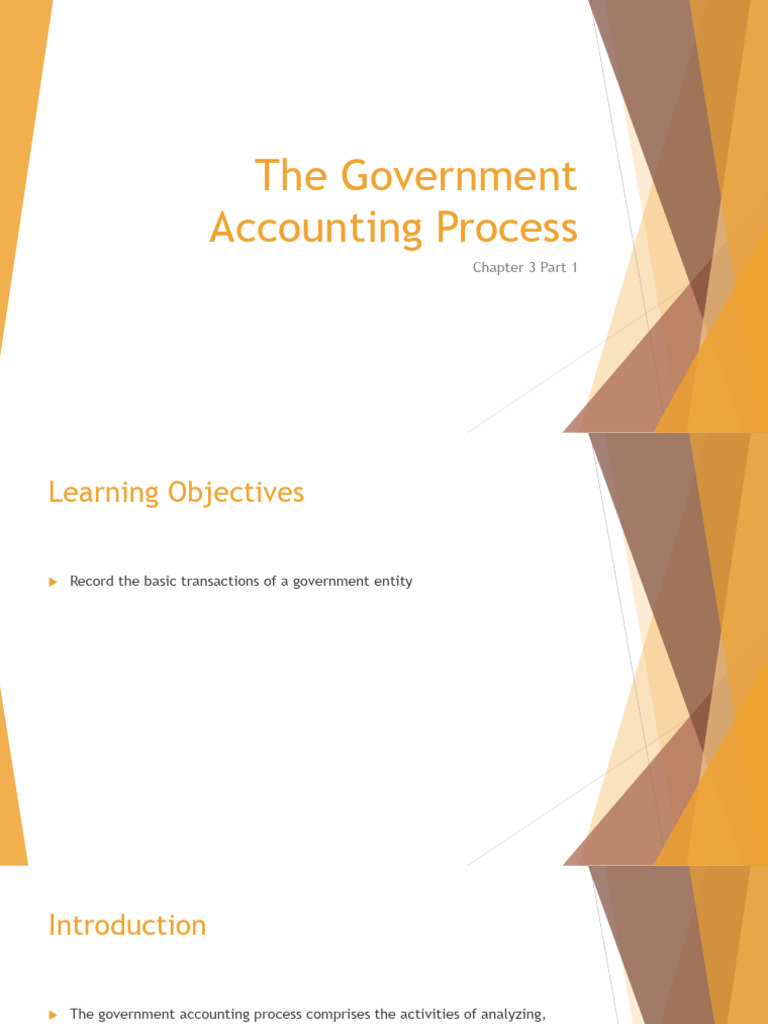 Understanding Government Accounting Process | PDF | Expense | Payroll