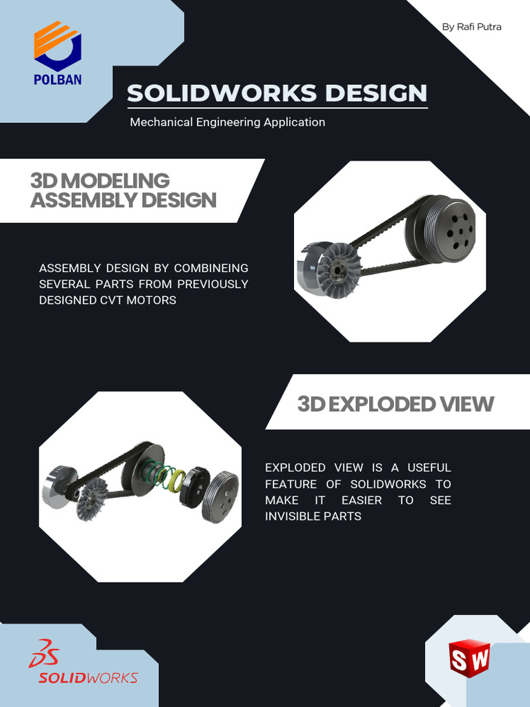 SolidWorks 3D Assembly Design Guide | PDF