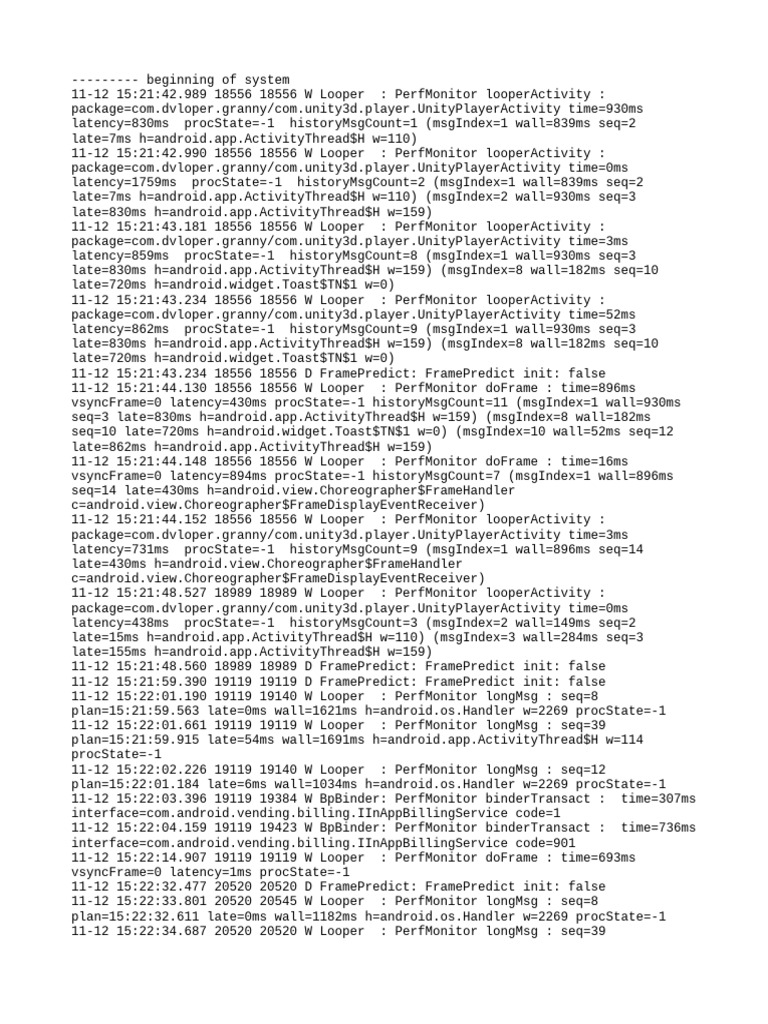 Mod Menu Log - Com - Dvloper.granny | PDF | Software