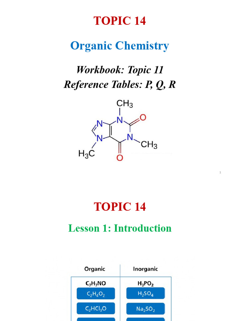 Introduction to Organic Chemistry Concepts | PDF | Alkane | Covalent Bond
