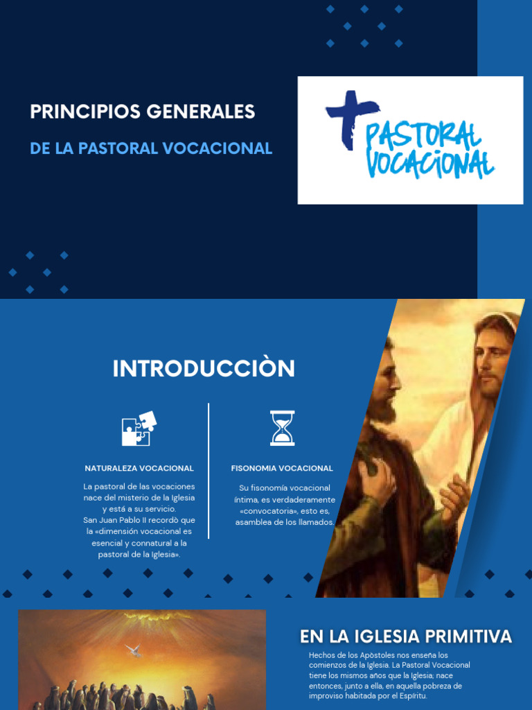 Principios Generales de Pastoral Vocacional | PDF