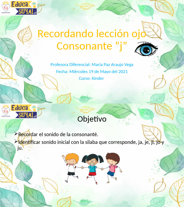 Recordando Lección Ojo | PDF