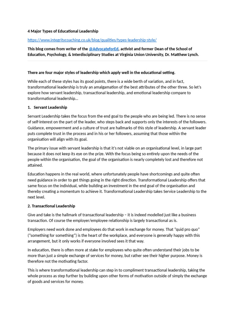 4-major-types-of-educational-leadership-pdf-leadership