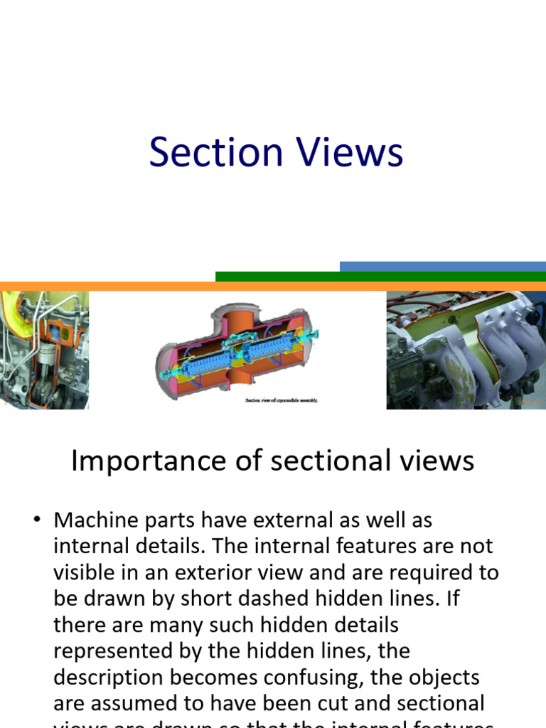 Lecture 6 Sectional Views | PDF | Geometry