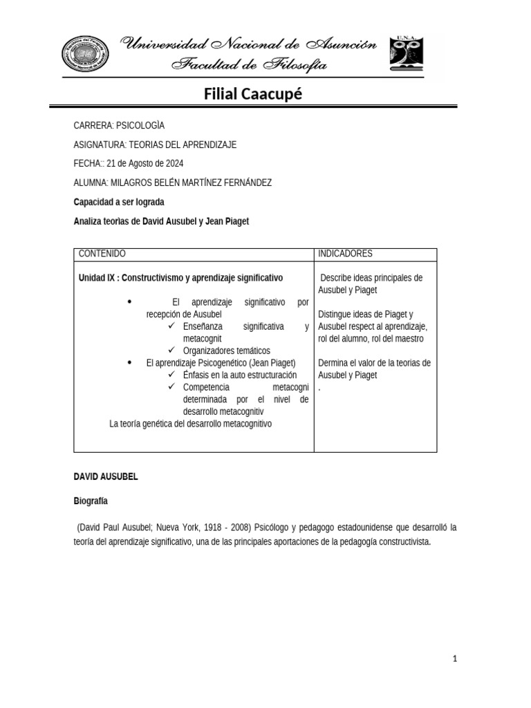 Guia | PDF | Aprendizaje | Constructivismo (filosofía de la educación)