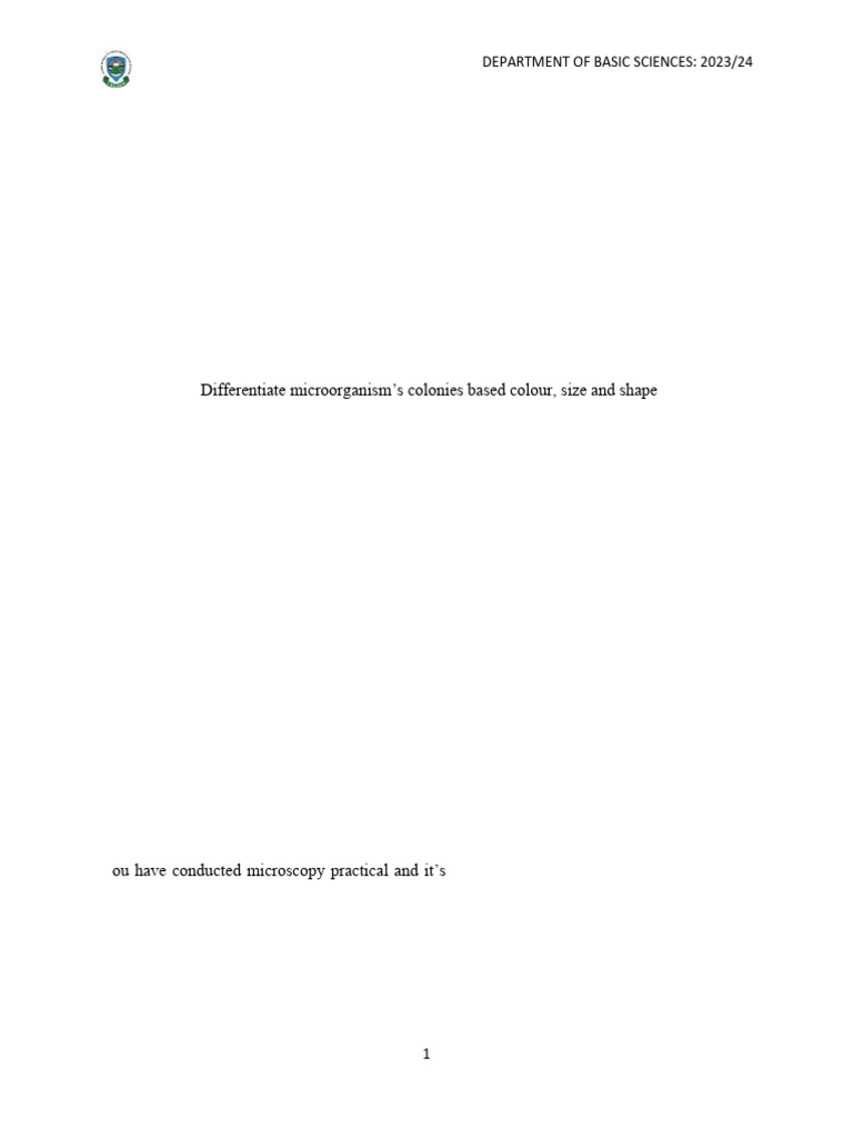 Microbiology Practical Aseptic Techniques Pdf Growth Medium