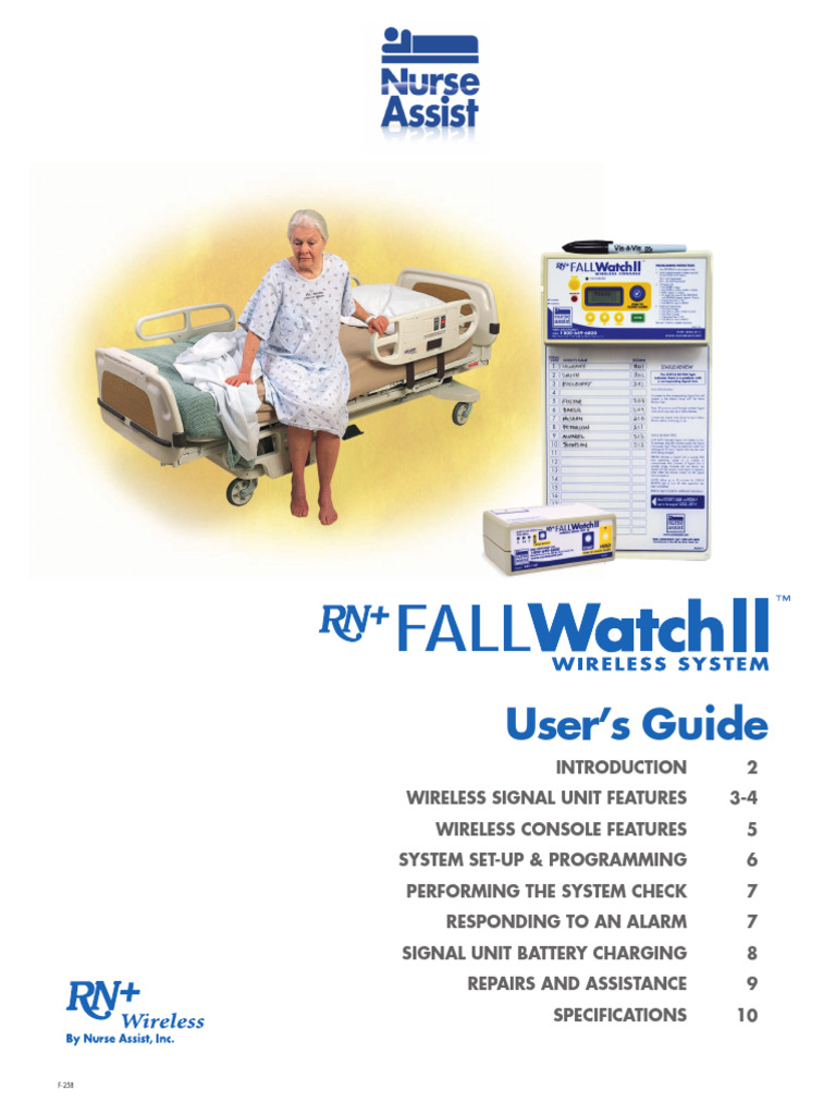 Wireless Patient Fall Detection Guide | PDF | Radio | Radio Spectrum