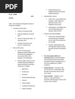 The Professional Regulatory Board of Architecture: (Prboa) | PDF