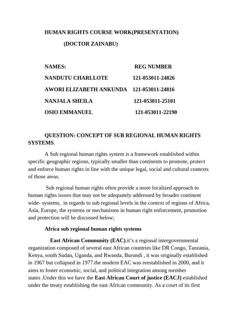 Human Rights Course (1) - 1 | PDF | Human Rights | Social Ethics