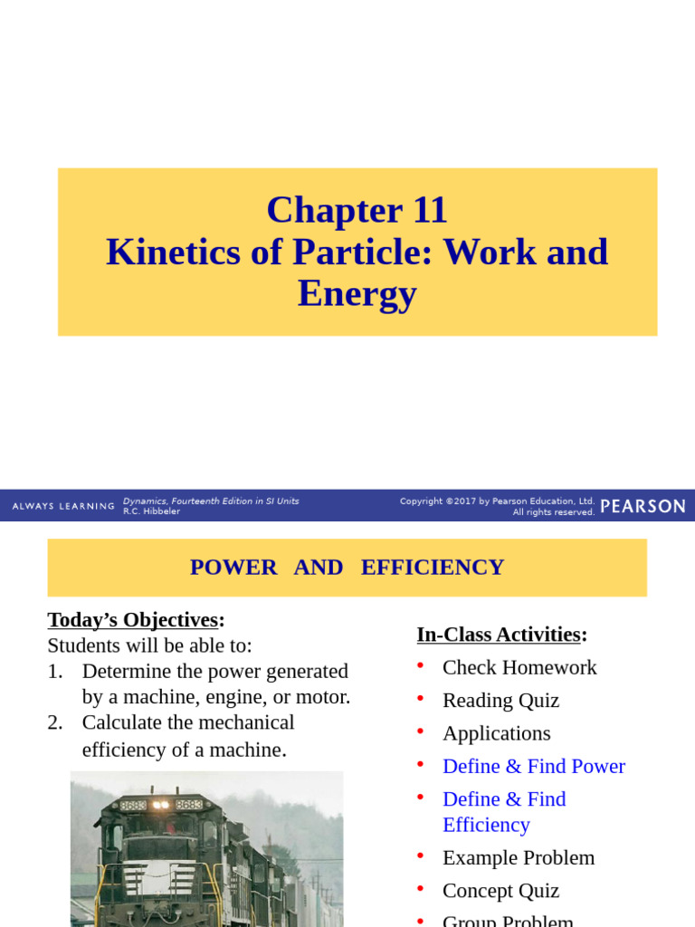 Dynamics - Lect PPT 11.4 | PDF | Force | Power (Physics)