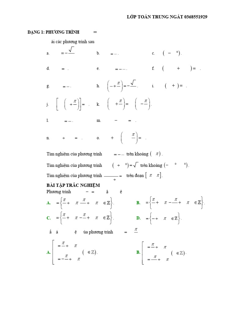 Giái PTLG d1 | PDF