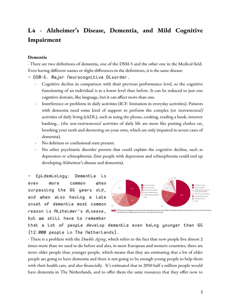 Cognitive Tests for Elderly Dementia | PDF | Dementia | Alzheimer's Disease