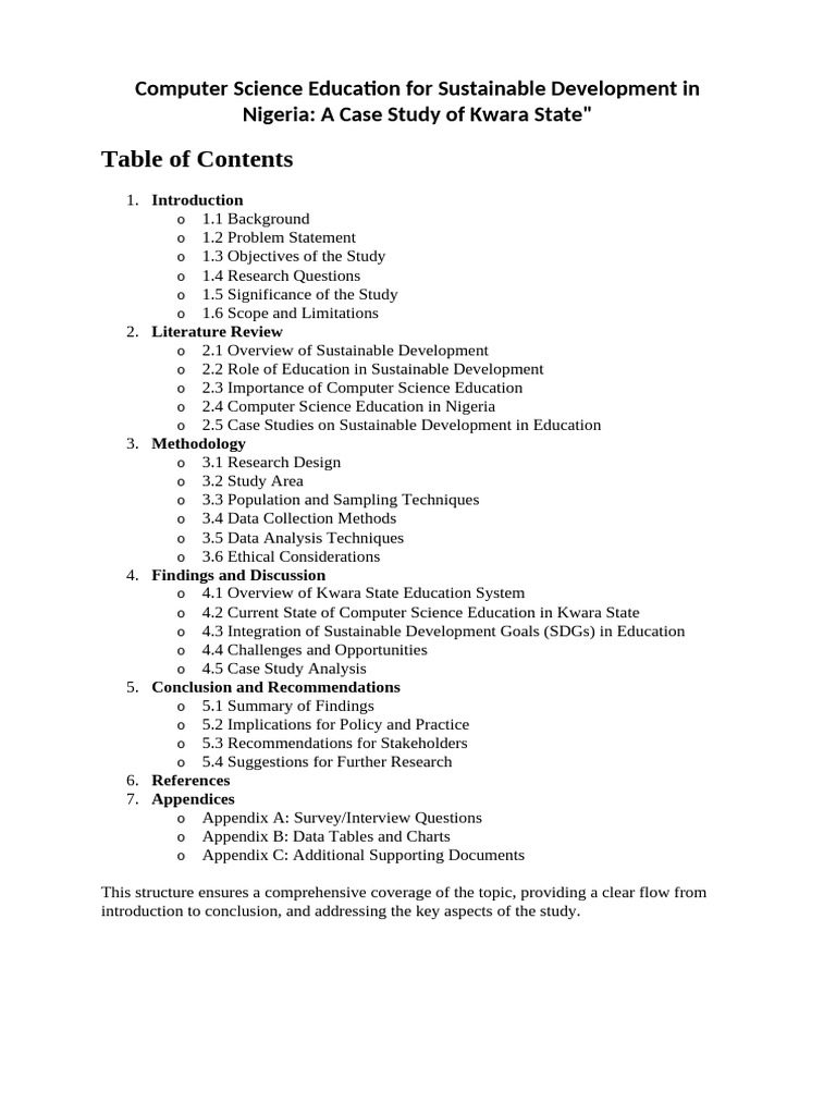 Computer Science for Sustainable Development | PDF