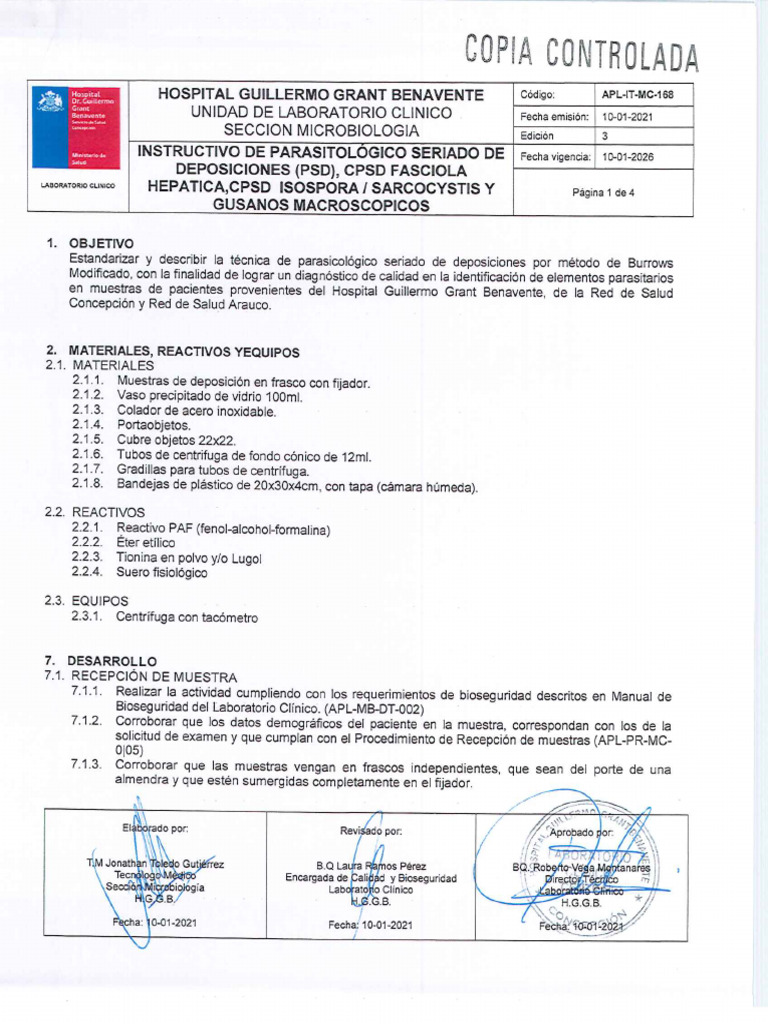 Instructivo Isp PSD | PDF