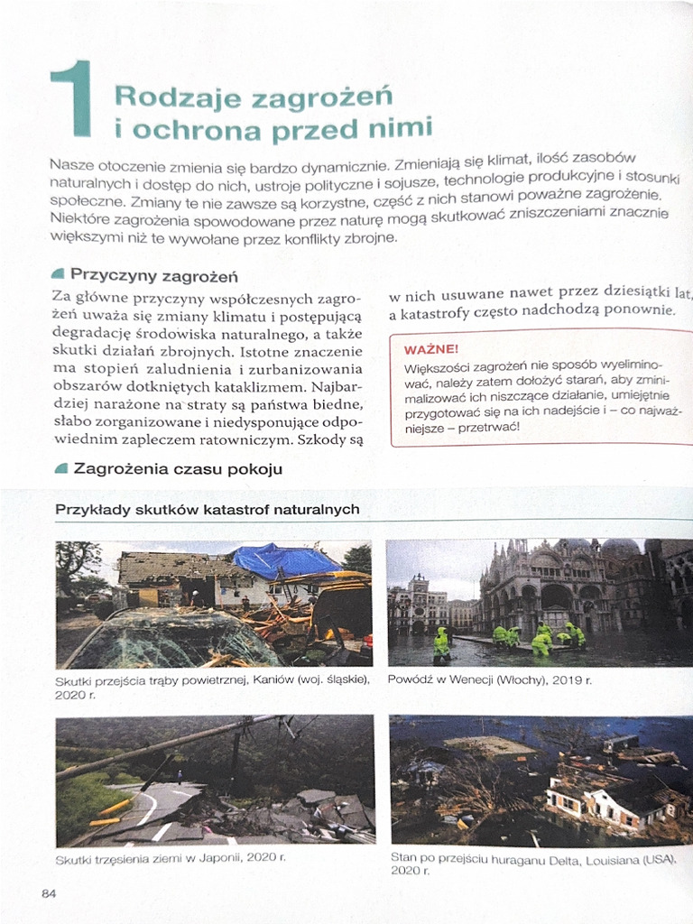 Rodzaje Zagrożeń I Ochrona Przed Nimi | PDF