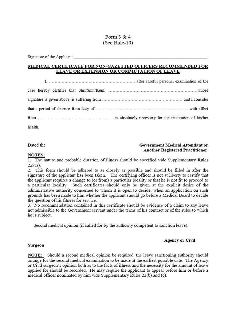 Medical Certificate for Leave Requests | PDF | Justice | Crime & Violence