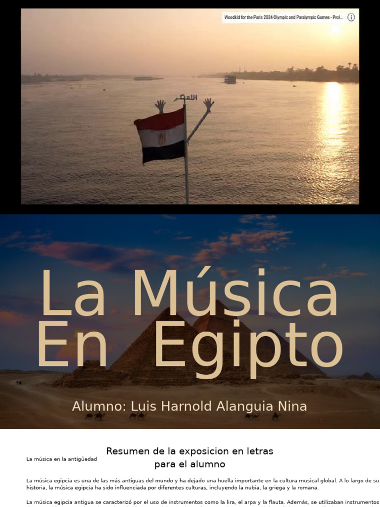 Historia de La Música en La Edad Antigua | PDF | Instrumentos musicales ...
