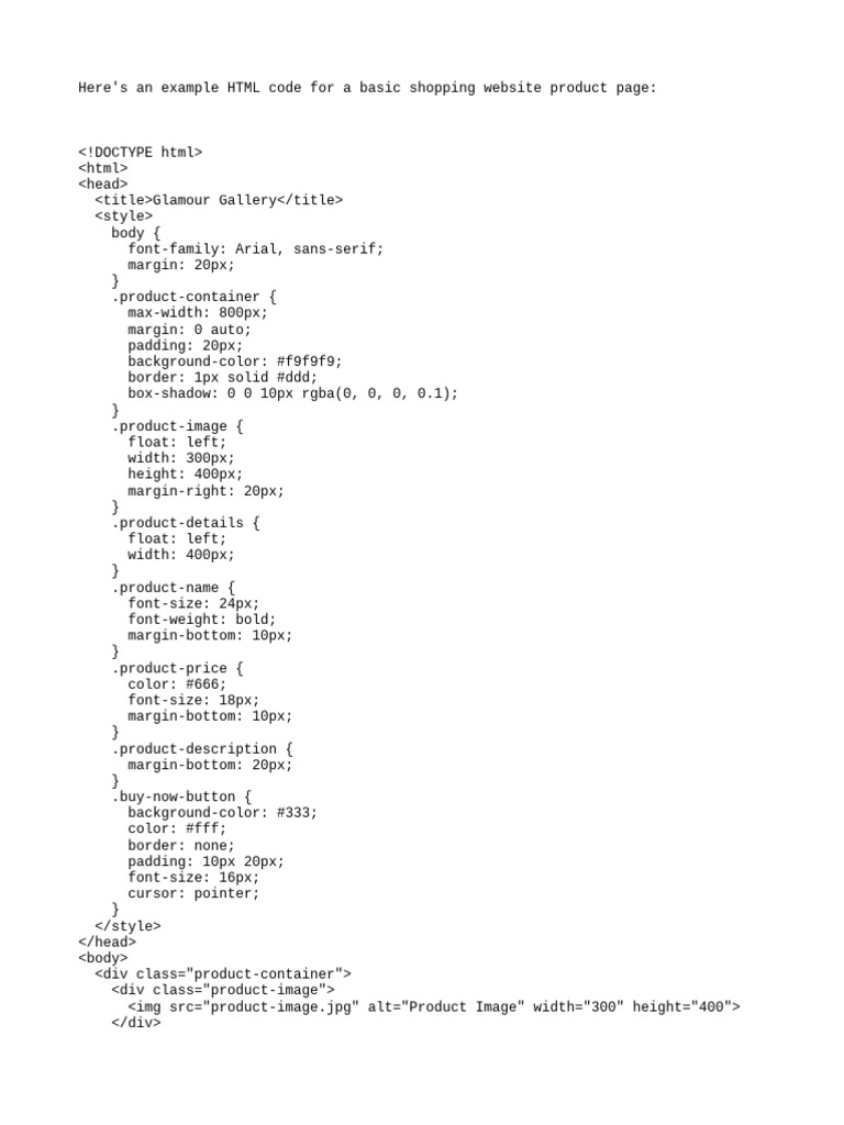 Code For Designing | PDF