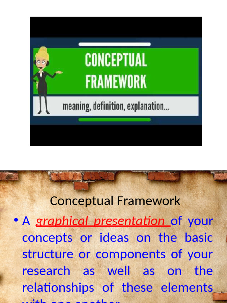 Lesson 6 CONCEPTUAL FRAMEWORK | PDF | Teachers | Conceptual Model