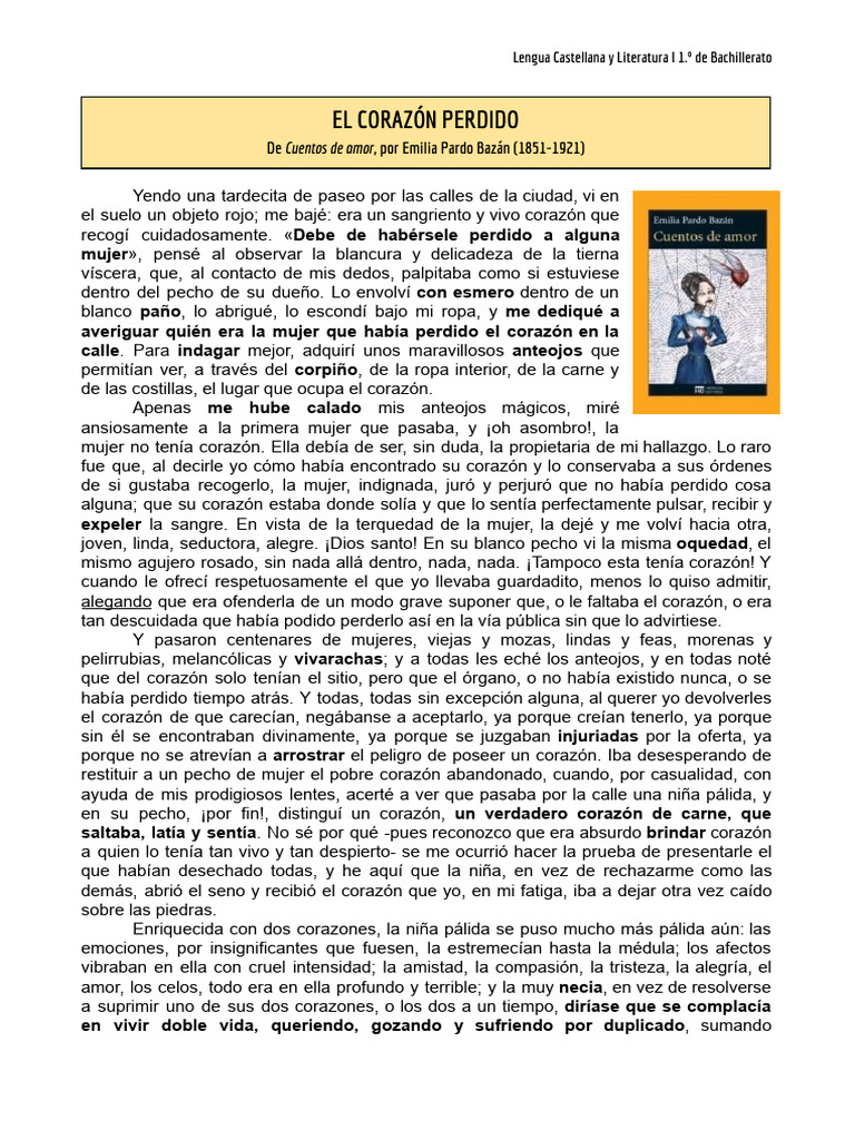 El Corazón Perdido | PDF | Novela negra, policíaca y suspenso | Ficción ...