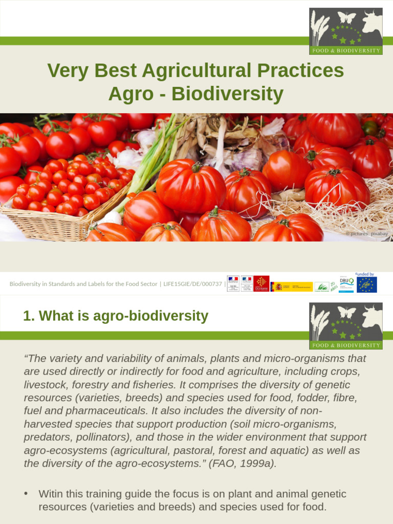 Understanding Agro-Biodiversity Benefits | PDF | Agriculture | Biodiversity