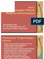 Regional Development - Siti Fadjarajani