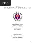 Download SEJARAH BETON by dibbydee SN78838954 doc pdf