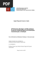 Património Geológico de Moçambique