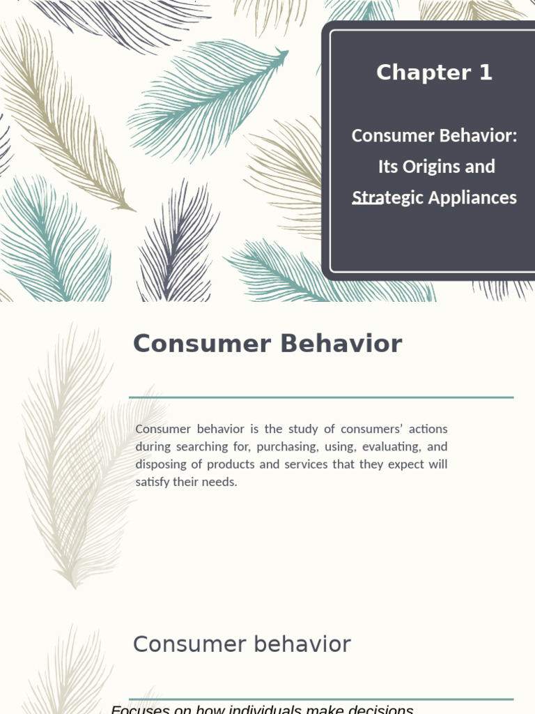 MKT 344 Chapter 1 | PDF | Marketing | Customer