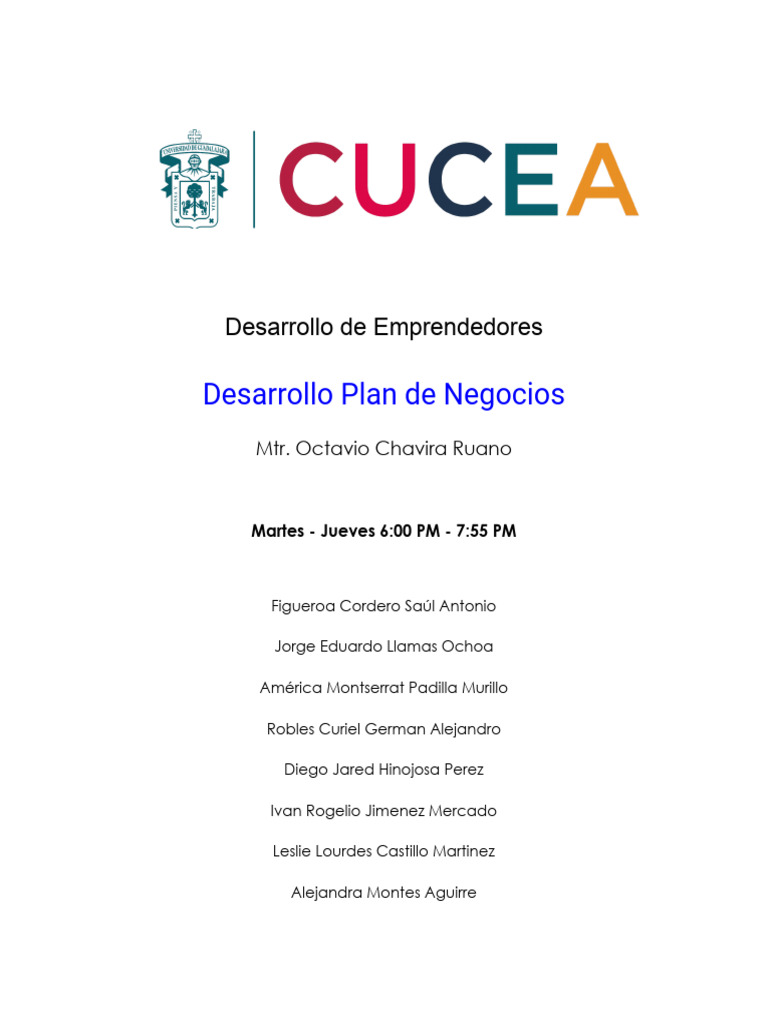 Desarrollo Plan de Negocios | PDF | Desarrollo sostenible | Sustentabilidad