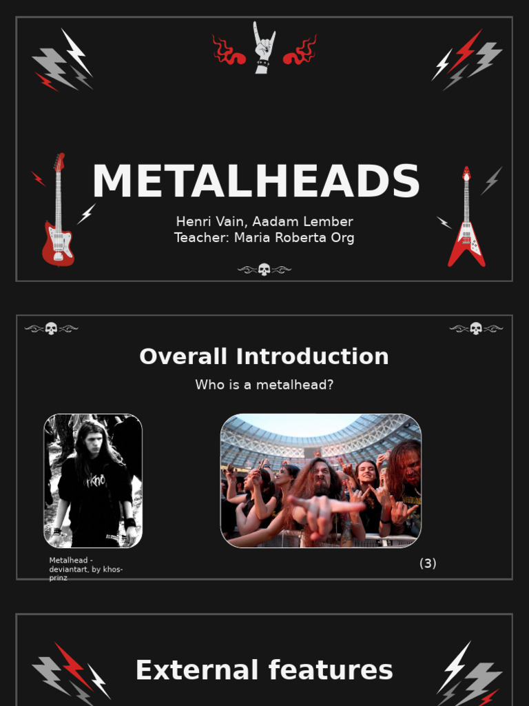 Understanding Metalheads and Their Culture | PDF | Art