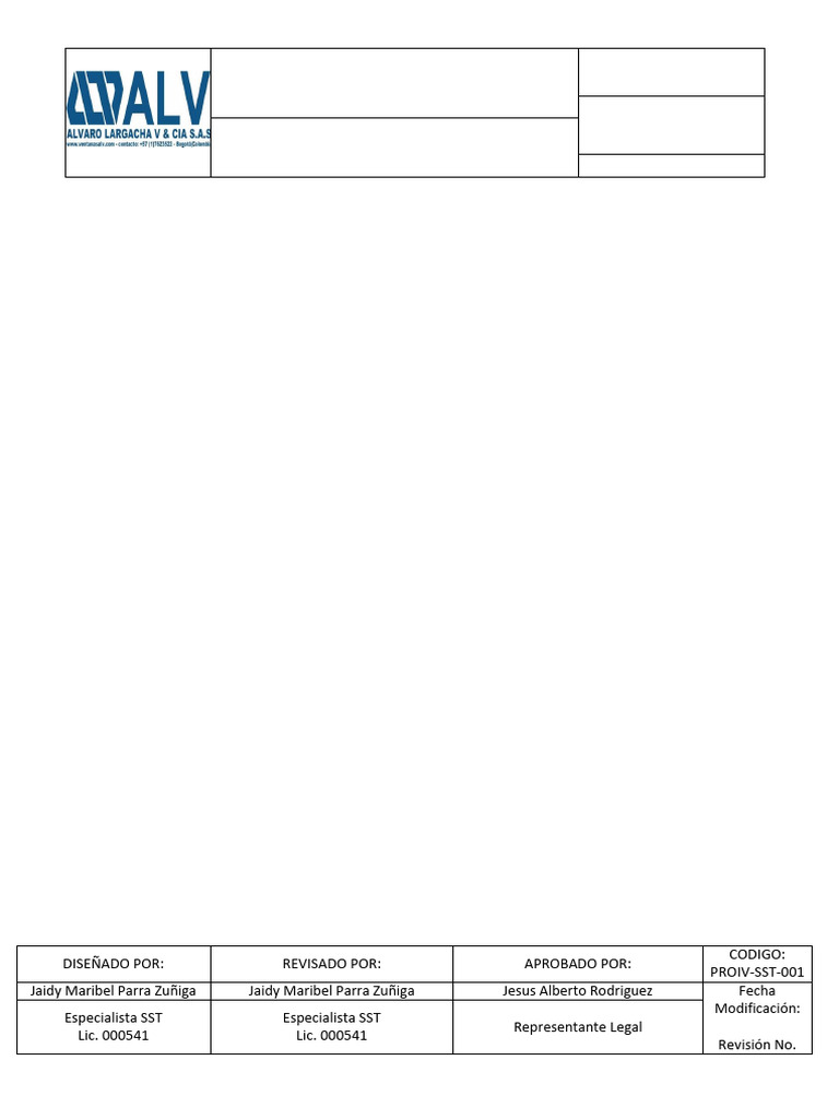Proiv-Sst-011 Procedimiento Instalacion de Marcos y Ventanas | PDF ...