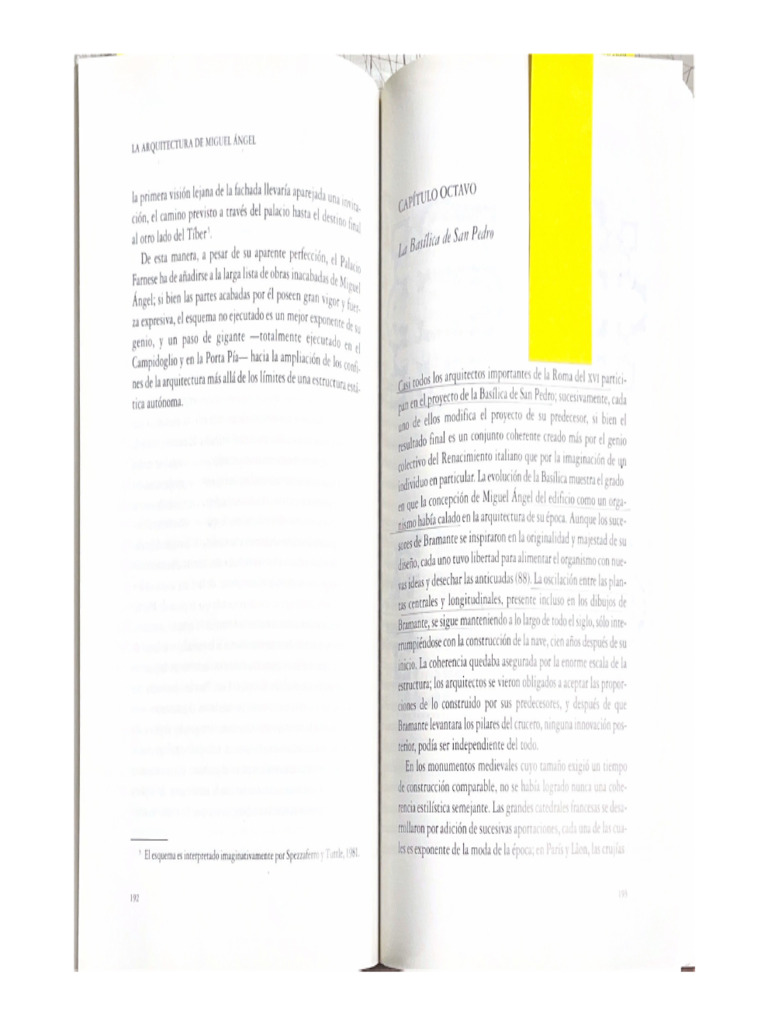 La Arquitectura de Miguel Ángel | PDF