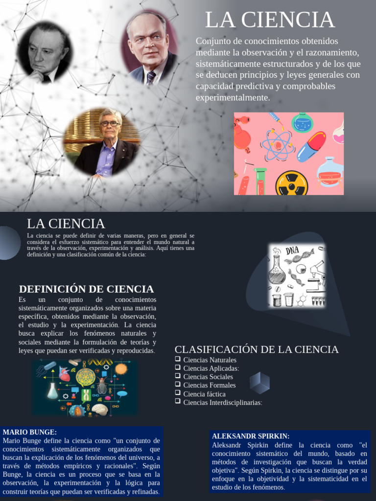 Definición y Clasificación de la Ciencia | PDF | Science | Conocimiento