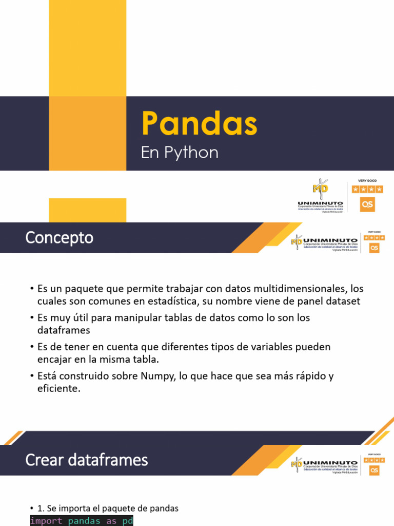 Pandas Big Data | PDF | Informática | Programación de computadoras