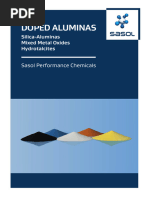 PURALOX and CATALOX Aluminas Overview | PDF | Aluminium Oxide | Aluminium