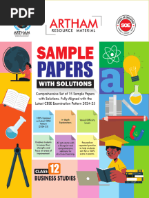 Set of 15 Sample Papers With Solutions & Blueprint For Class 12