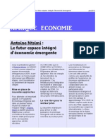 Antoine Ntsimi Le Futur Espace Intégré D'économie Émergente